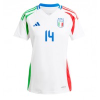 Camisa de time de futebol Itália Federico Chiesa #14 Replicas 2º Equipamento Feminina Europeu 2024 Manga Curta